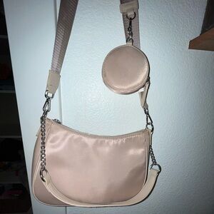 Cream Crossbody Bag